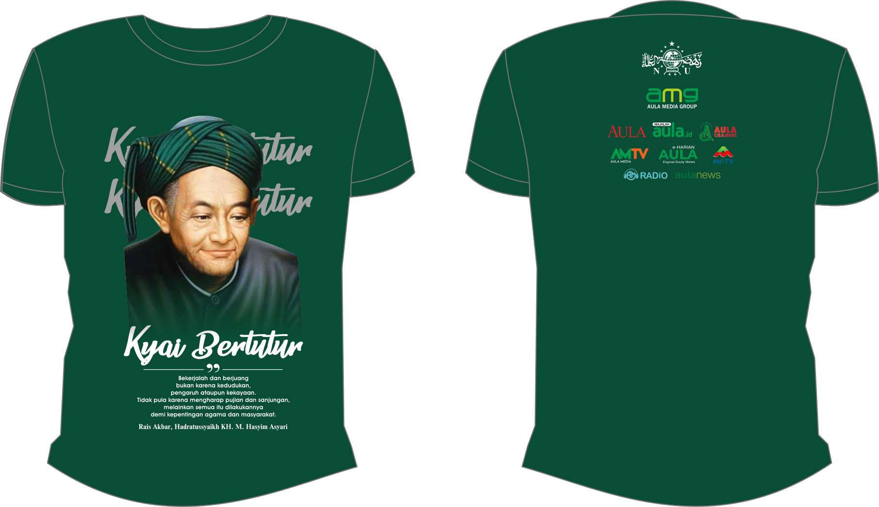kaos hijau new