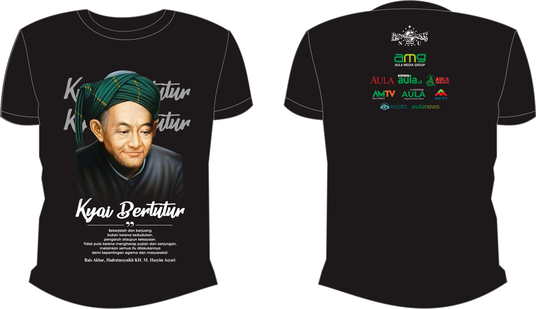 kaos hitam new