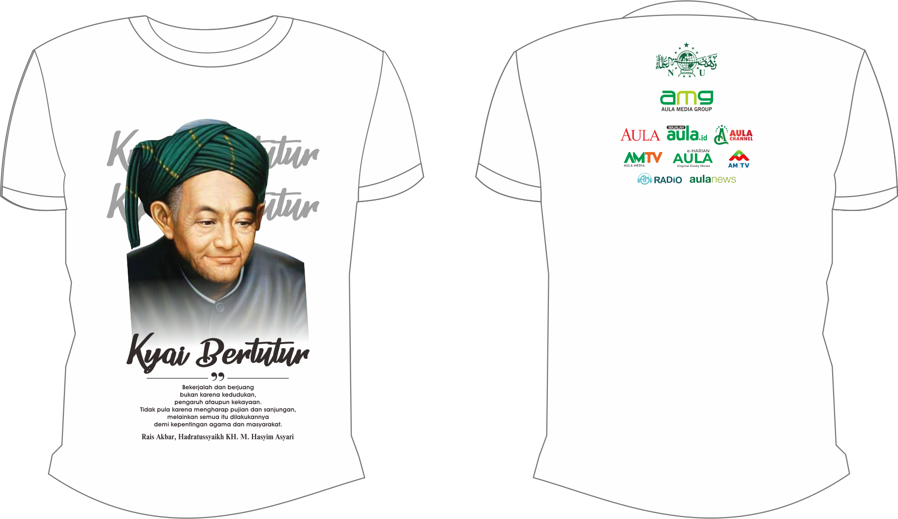 kaos putih new